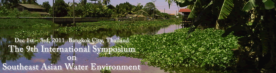 The 9th International Symposium on Southeast Water Environment